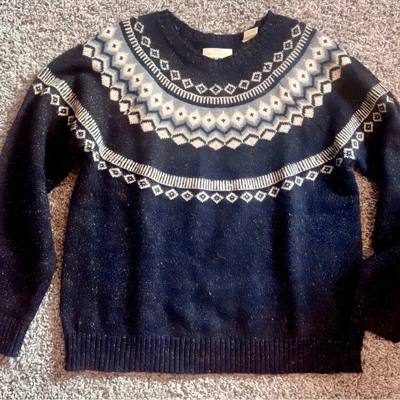EUC Ski Lodge Look Sweater Size Medium ⛷️🎿 - Picture 2 of 5